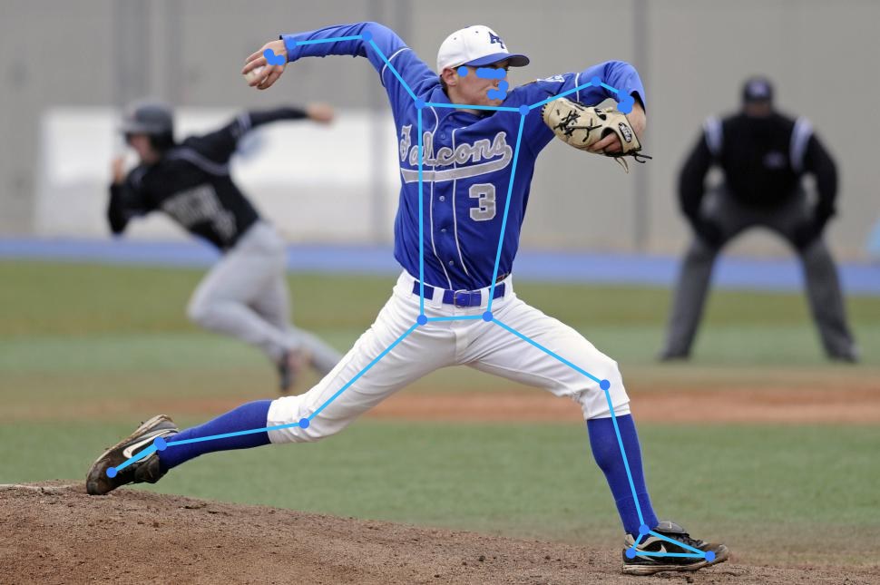 pitching — crucial-moment freeze-frame